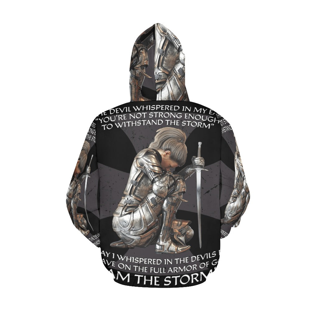 Women's Premium Christian Hoodie – Stylish All-Over Print