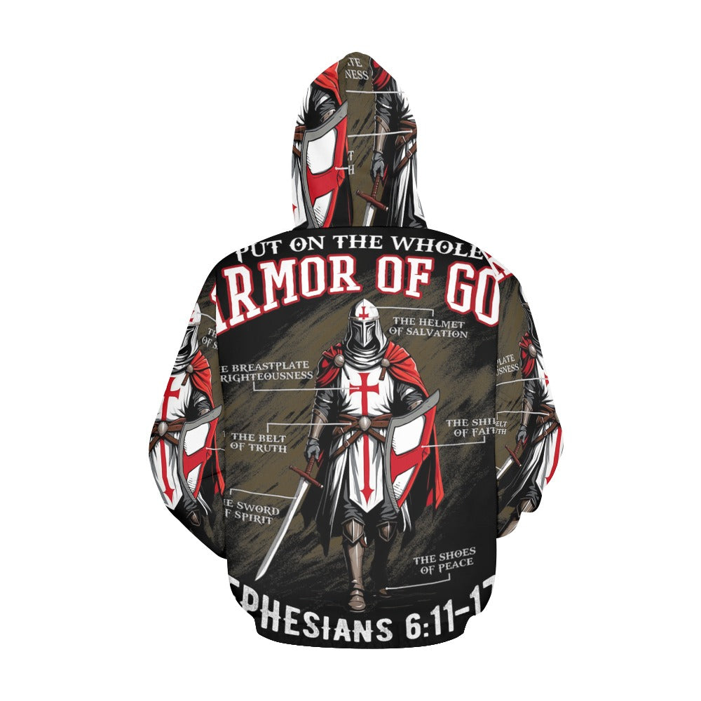 Women's Premium Christian Hoodie – Stylish All-Over Print