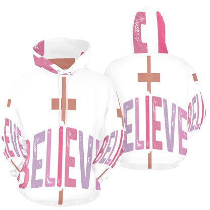 Women's Premium Christian Hoodie – Stylish All-Over Print