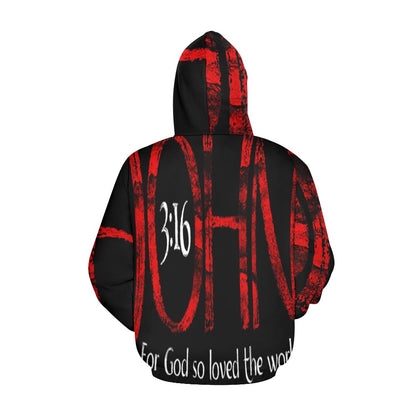 Women's Premium Christian Hoodie – Stylish All-Over Print