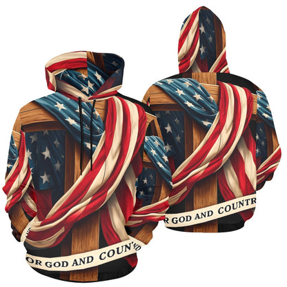 Women's Premium Christian Hoodie – Stylish All-Over Print