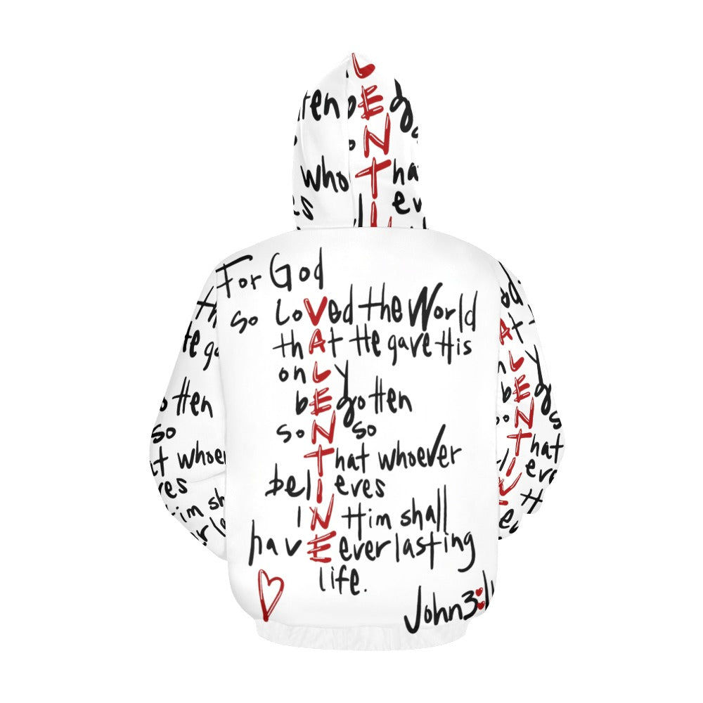 Women's Premium Christian Hoodie – Stylish All-Over Print