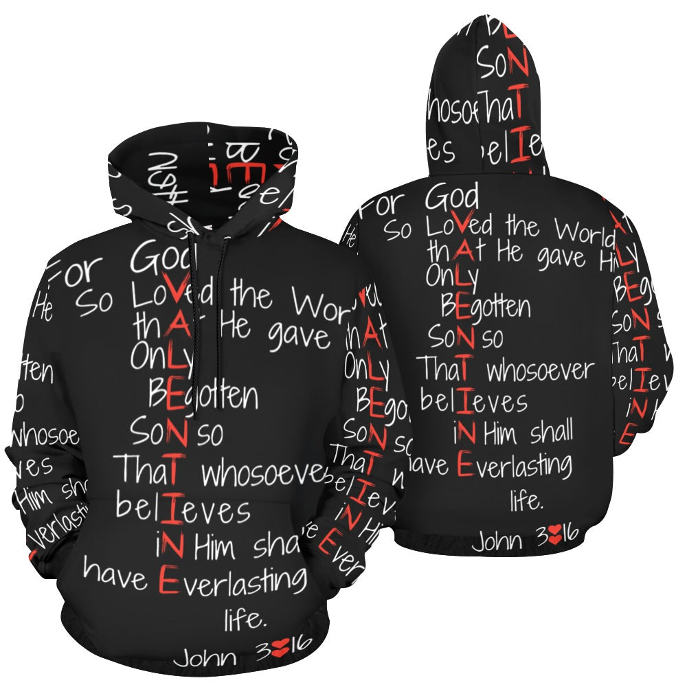 Women's Premium Christian Hoodie – Stylish All-Over Print