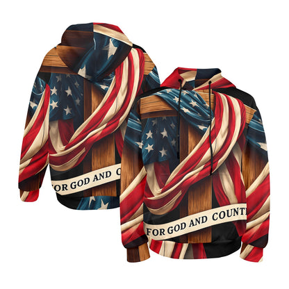 Men's Premium Christian Hoodie – Stylish All-Over Print Graphic Fit