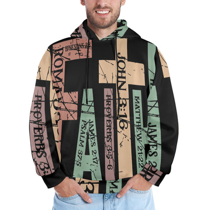 Men's Premium Christian Hoodie – Stylish All-Over Print Graphic Fit
