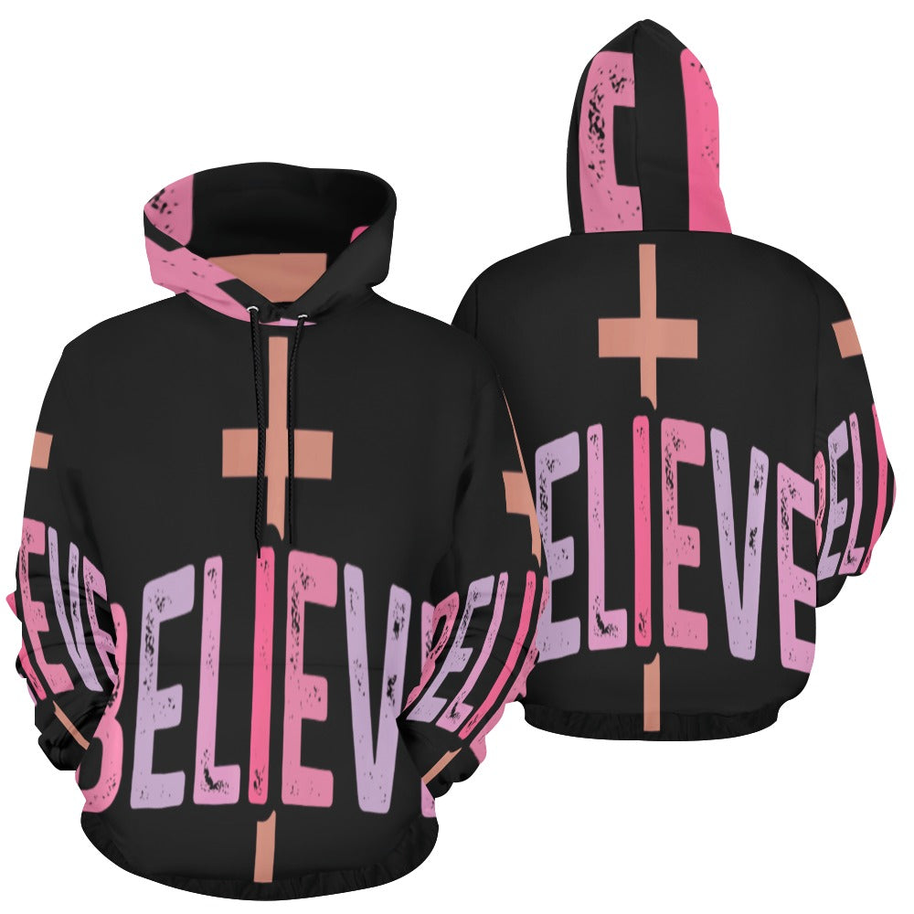 Women's Premium Christian Hoodie – Stylish All-Over Print