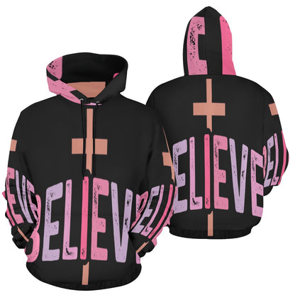Women's Premium Christian Hoodie – Stylish All-Over Print