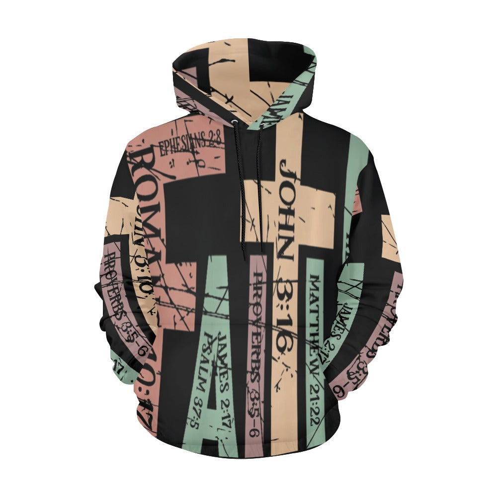 Women's Premium Christian Hoodie – Stylish All-Over Print