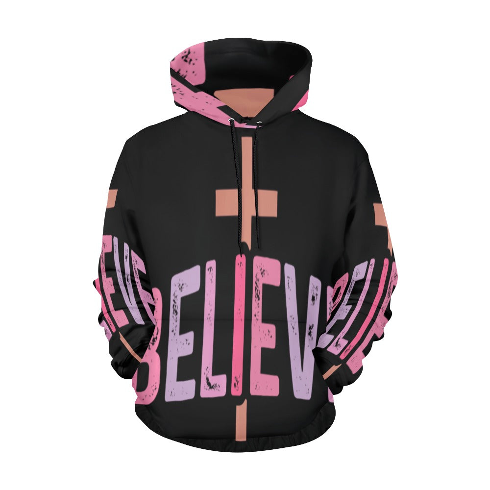Women's Premium Christian Hoodie – Stylish All-Over Print