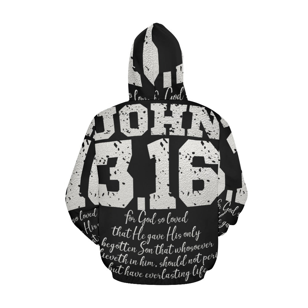 Women's Premium Christian Hoodie – Stylish All-Over Print