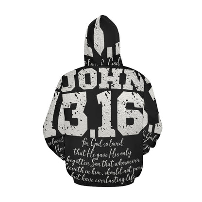 Women's Premium Christian Hoodie – Stylish All-Over Print