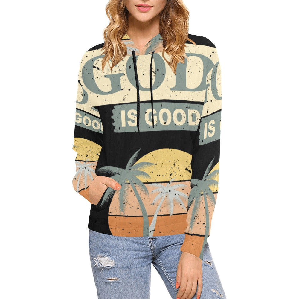 Women's Premium Christian Hoodie – Stylish All-Over Print