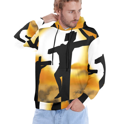 Men's Premium Christian Hoodie – Stylish All-Over Print Graphic Fit