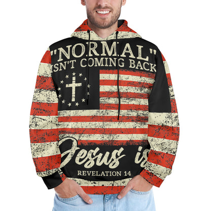 Men's Premium Christian Hoodie – Stylish All-Over Print Graphic Fit