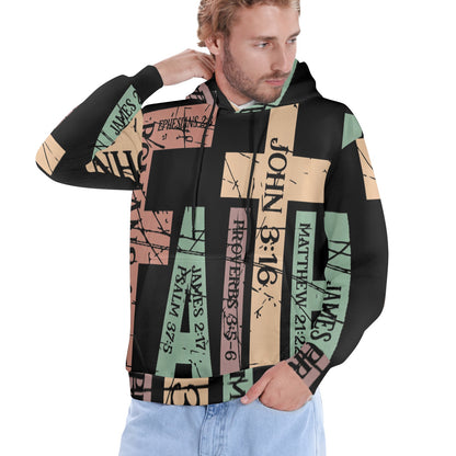 Men's Premium Christian Hoodie – Stylish All-Over Print Graphic Fit