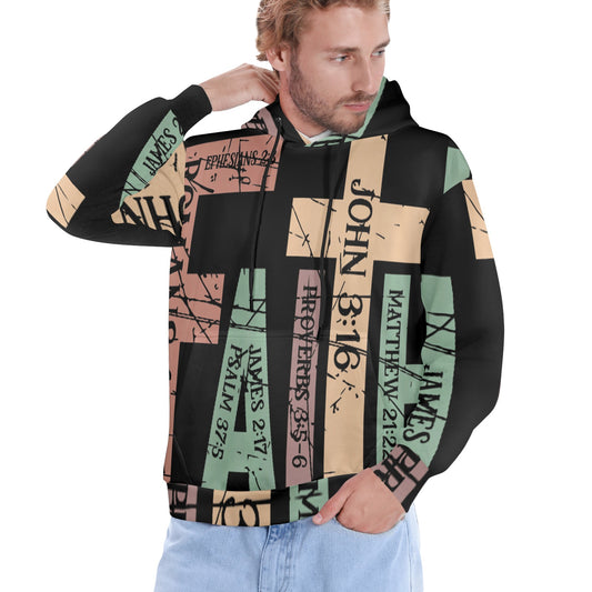 Men's Premium Christian Hoodie – Stylish All-Over Print Graphic Fit
