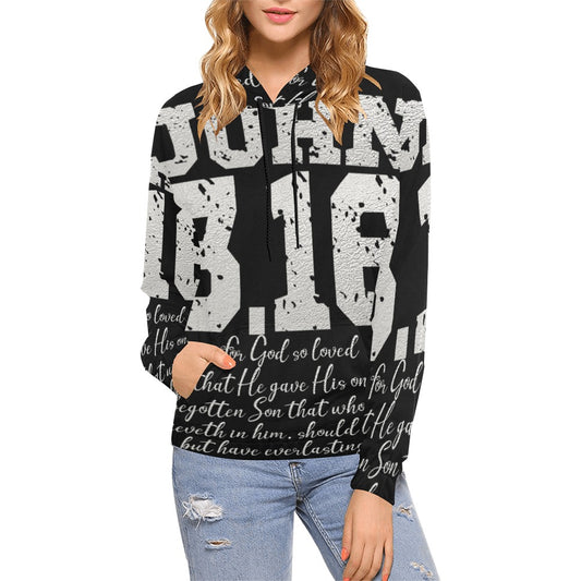 Women's Premium Christian Hoodie – Stylish All-Over Print