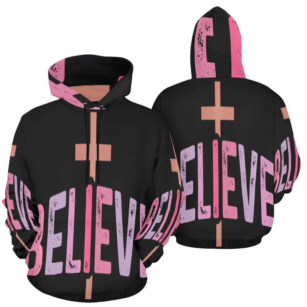 Women's Premium Christian Hoodie – Stylish All-Over Print