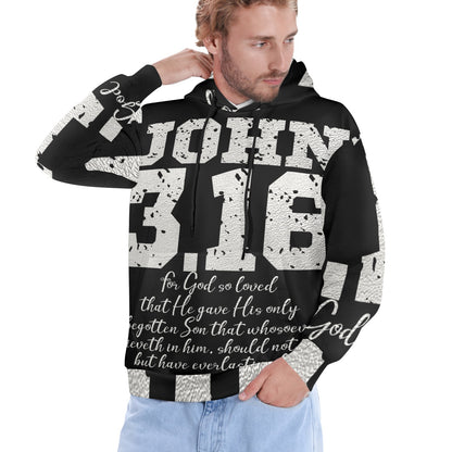 Men's Premium Christian Hoodie – Stylish All-Over Print Graphic Fit