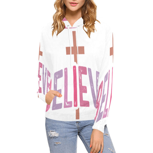 Women's Premium Christian Hoodie – Stylish All-Over Print