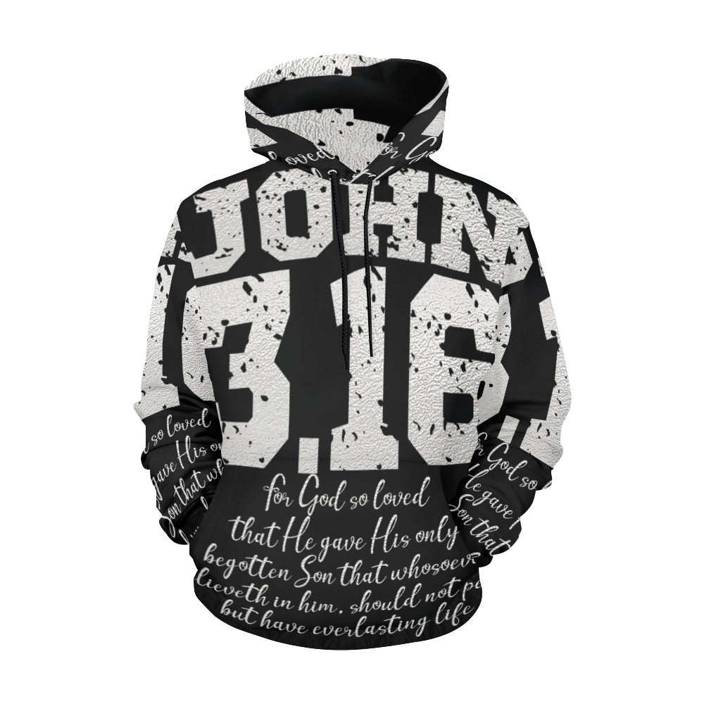 Women's Premium Christian Hoodie – Stylish All-Over Print
