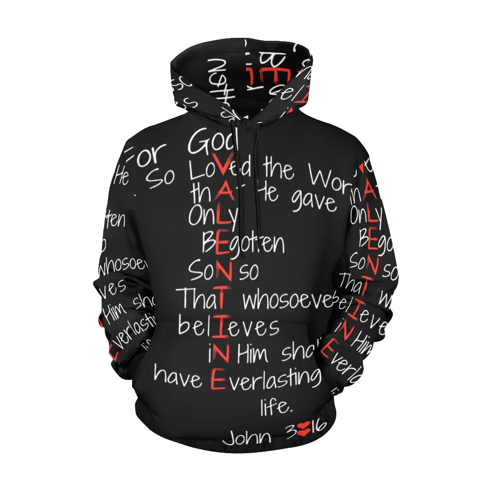 Women's Premium Christian Hoodie – Stylish All-Over Print