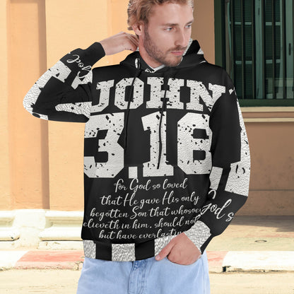 Men's Premium Christian Hoodie – Stylish All-Over Print Graphic Fit