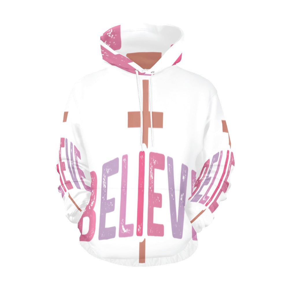 Women's Premium Christian Hoodie – Stylish All-Over Print