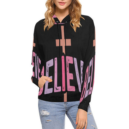 Women's Premium Christian Hoodie – Stylish All-Over Print