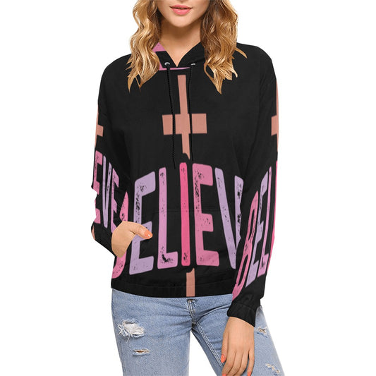 Women's Premium Christian Hoodie – Stylish All-Over Print