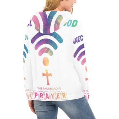 Women's Premium Christian Hoodie – Stylish All-Over Print