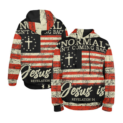 Men's Premium Christian Hoodie – Stylish All-Over Print Graphic Fit