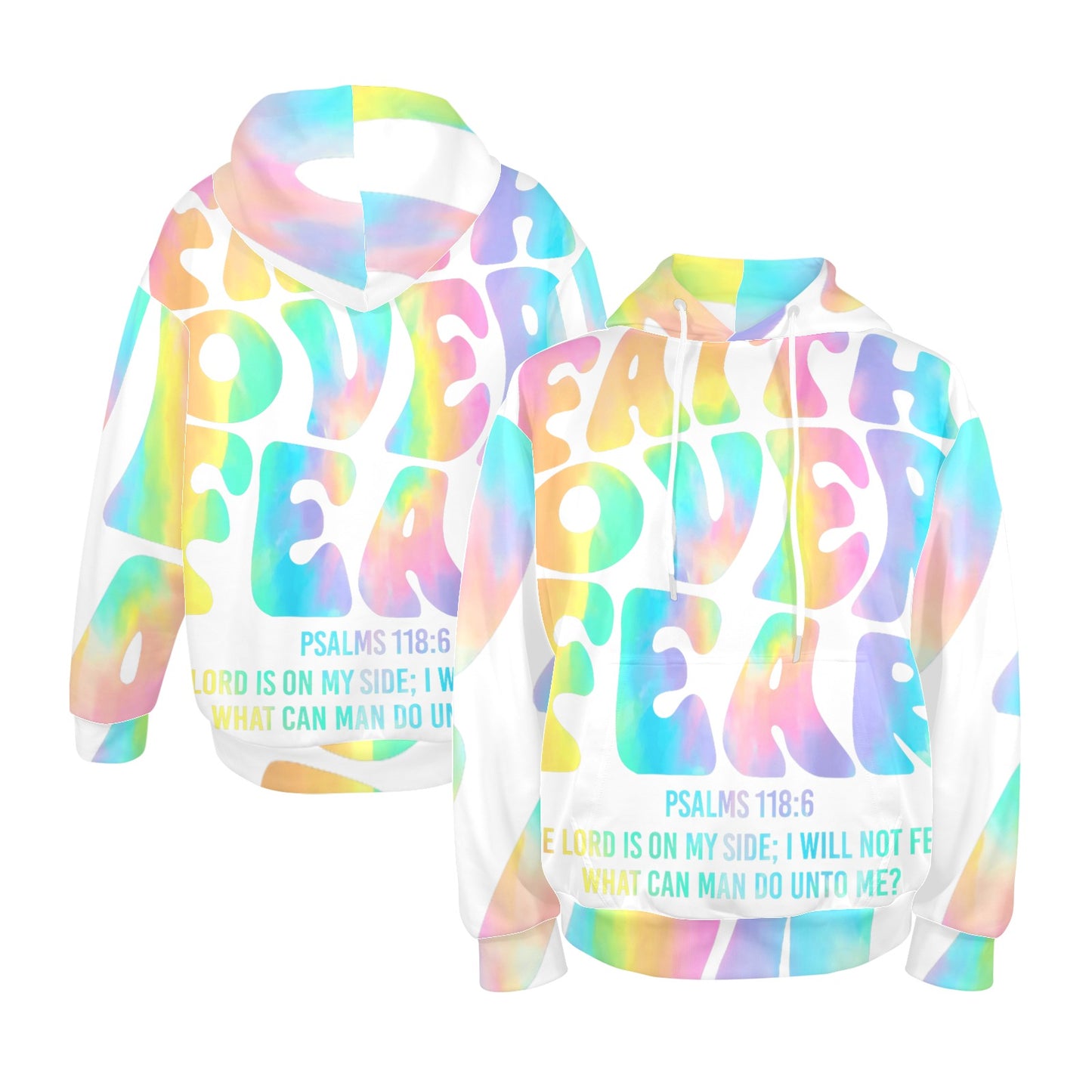 Men's Premium Christian Hoodie – Stylish All-Over Print Graphic Fit