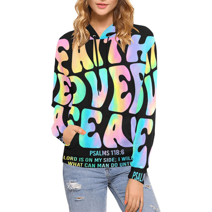 Women's Premium Christian Hoodie – Stylish All-Over Print