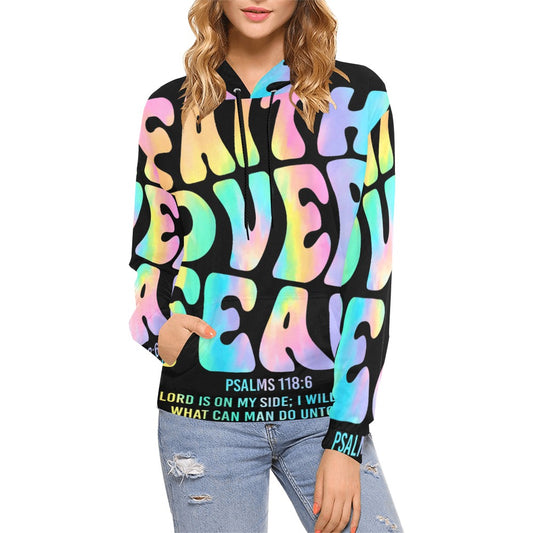 Women's Premium Christian Hoodie – Stylish All-Over Print