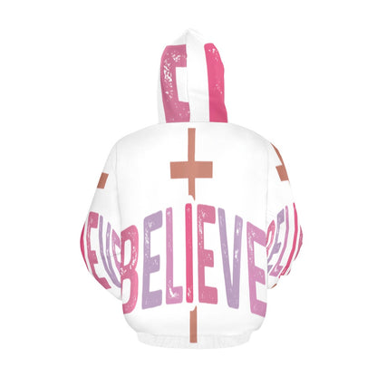 Women's Premium Christian Hoodie – Stylish All-Over Print