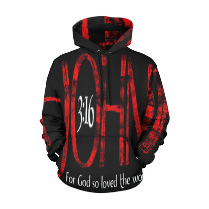 Women's Premium Christian Hoodie – Stylish All-Over Print