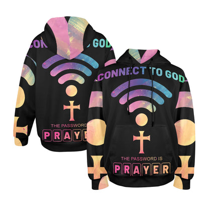 Men's Premium Christian Hoodie – Stylish All-Over Print Graphic Fit