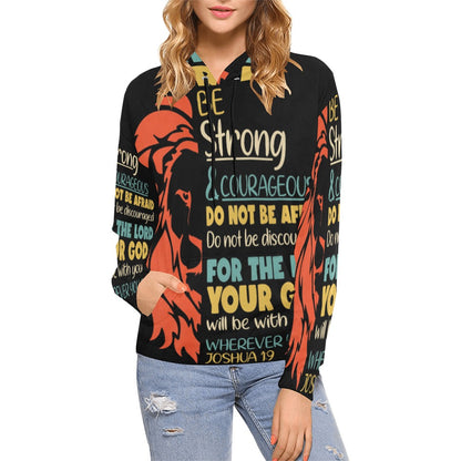 Women's Premium Christian Hoodie – Stylish All-Over Print