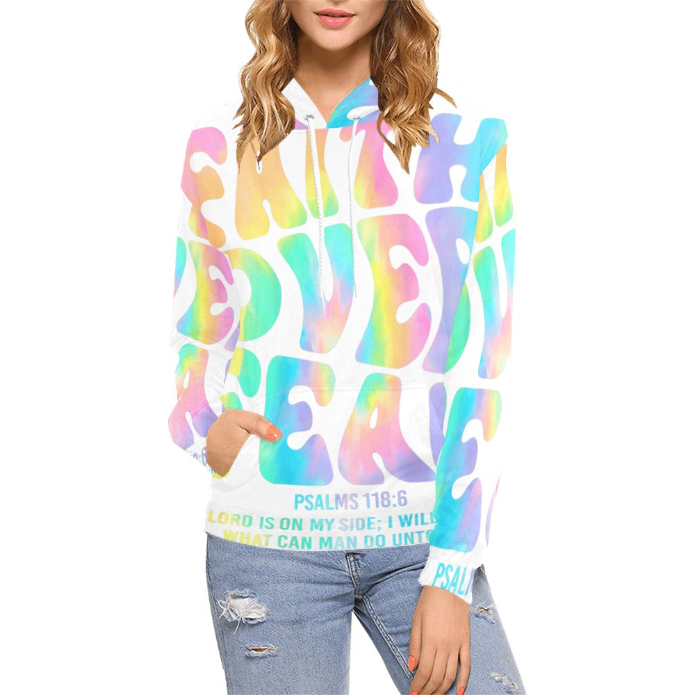 Women's Premium Christian Hoodie – Stylish All-Over Print