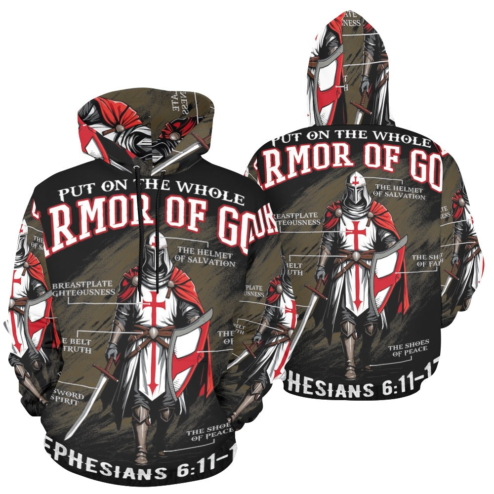 Women's Premium Christian Hoodie – Stylish All-Over Print