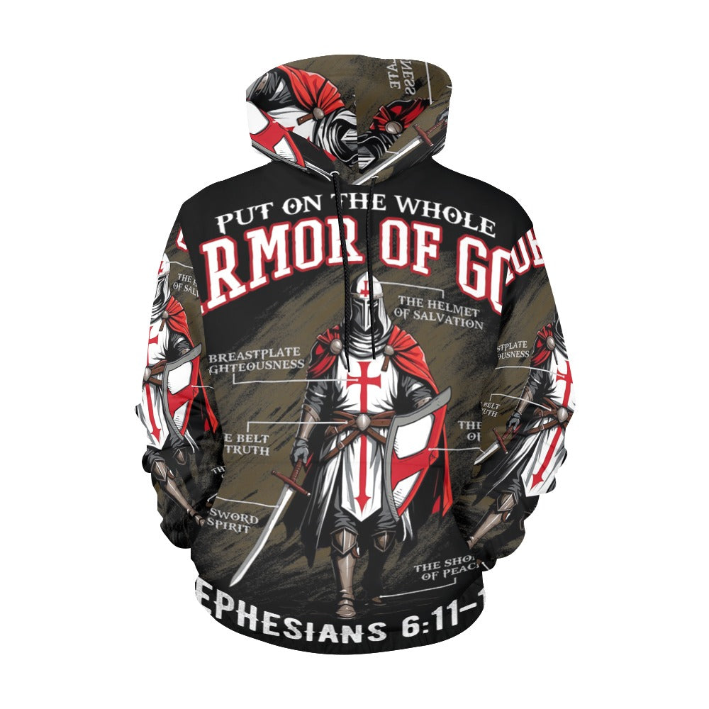 Women's Premium Christian Hoodie – Stylish All-Over Print