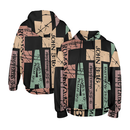Men's Premium Christian Hoodie – Stylish All-Over Print Graphic Fit