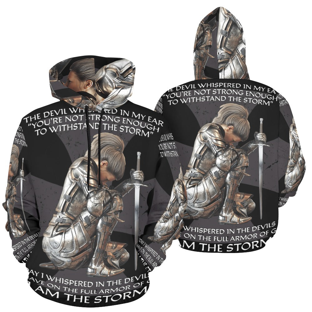 Women's Premium Christian Hoodie – Stylish All-Over Print