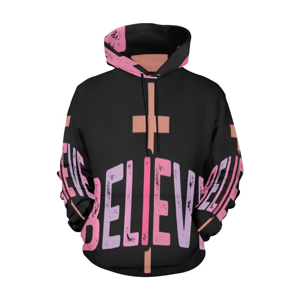 Women's Premium Christian Hoodie – Stylish All-Over Print