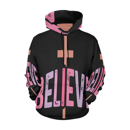 Women's Premium Christian Hoodie – Stylish All-Over Print