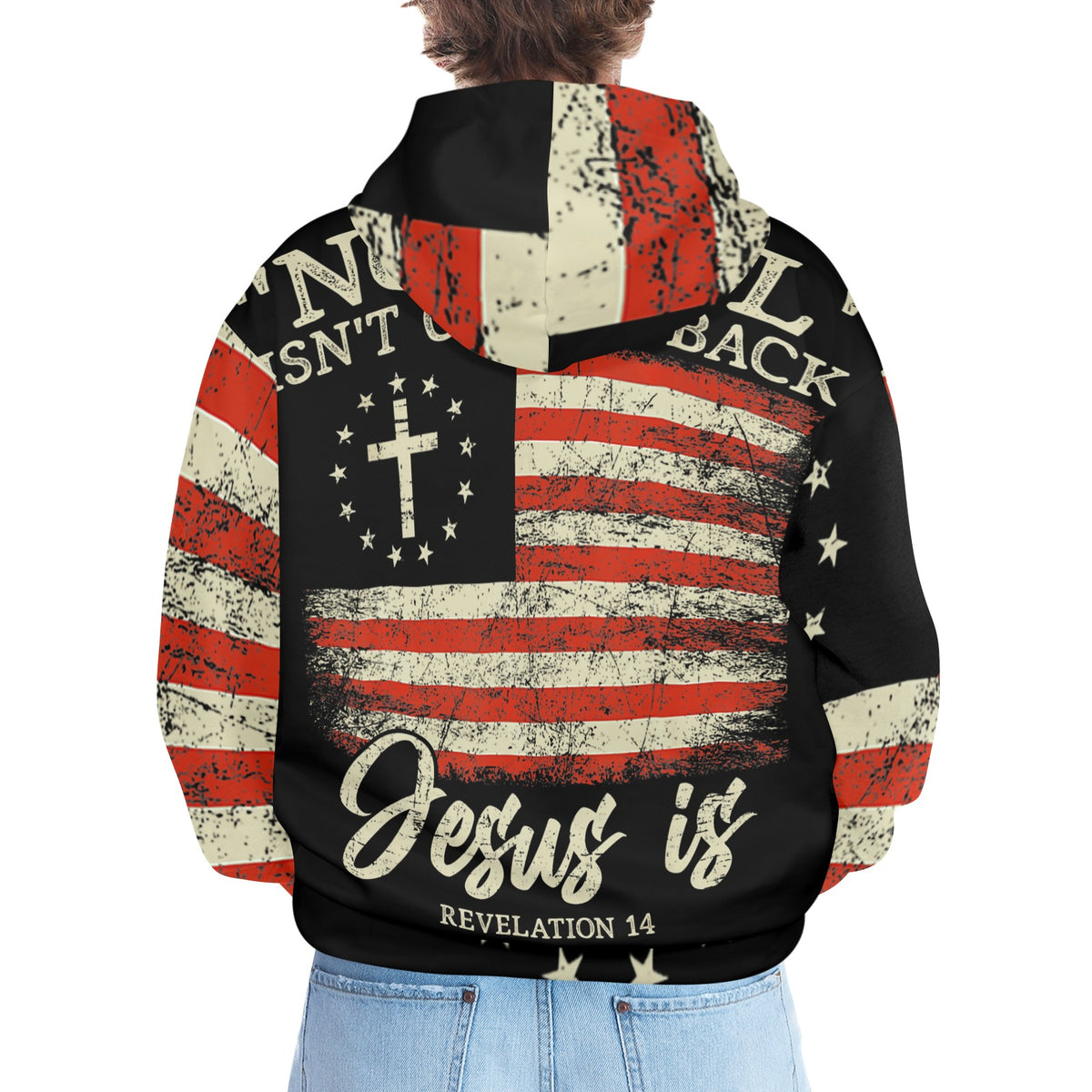 Men's Premium Christian Hoodie – Stylish All-Over Print Graphic Fit