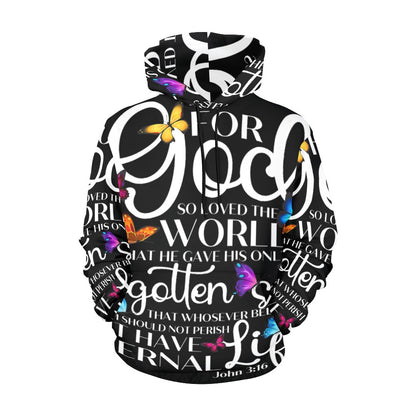 Women's Premium Christian Hoodie – Stylish All-Over Print