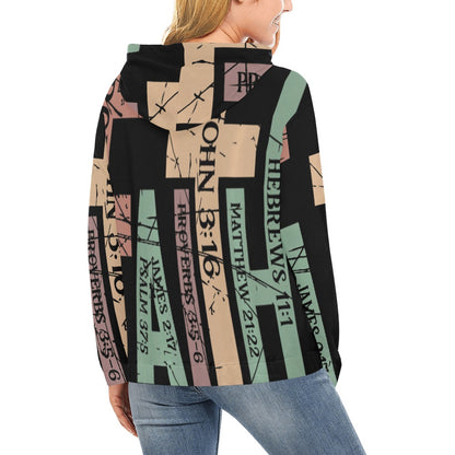 Women's Premium Christian Hoodie – Stylish All-Over Print