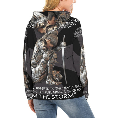 Women's Premium Christian Hoodie – Stylish All-Over Print
